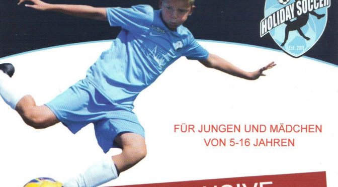 Fussballcamp in den Sommerferien