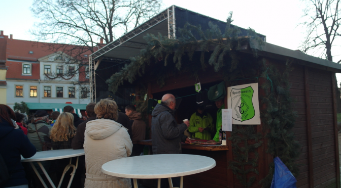 Standbetreuung zum Weihnachtsmarkt