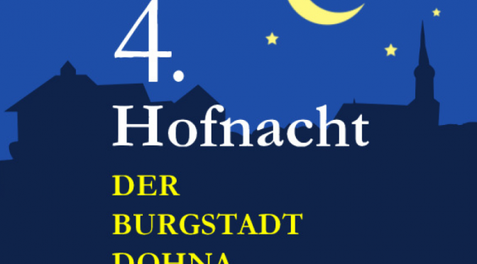 4. Hofnacht – Helfer gesucht!